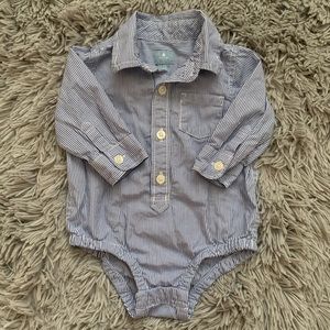 Baby Gap Button Down Collared Bodysuit